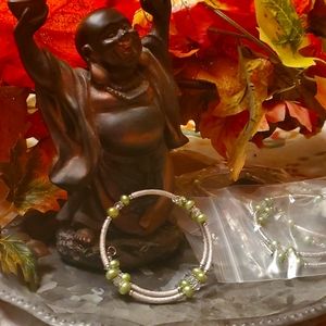 Bracelet w. Swavorski & vantel pearl